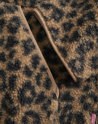 JJXX - JXVera Teddy Jakke - Cornstalk/ Leopard